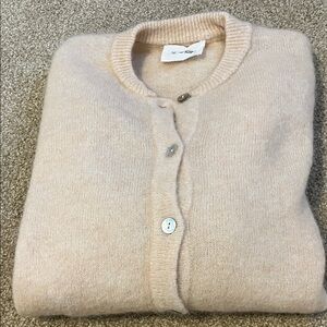 American Vintage Elegant Beige/pinkish Women's Cardigan
